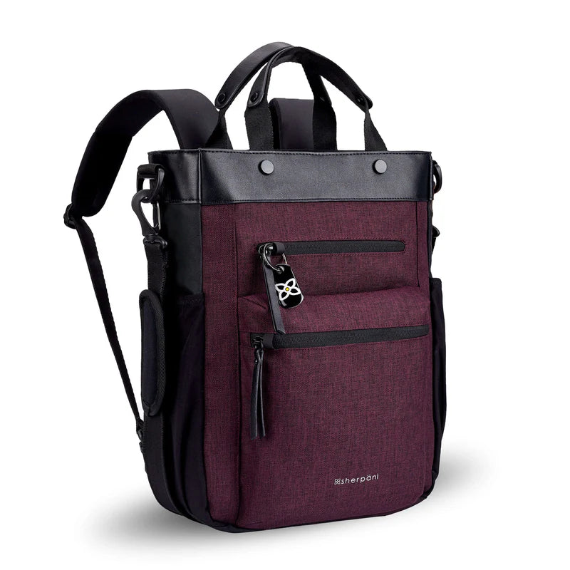 Sherpani Soliel AT(Anti-Theft) Tote - Backpack (Multi-Wear  display picture 1