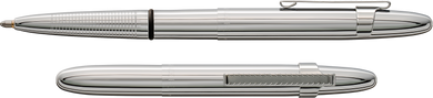 Chrome Bullet Space Pen with Clip by Fisher