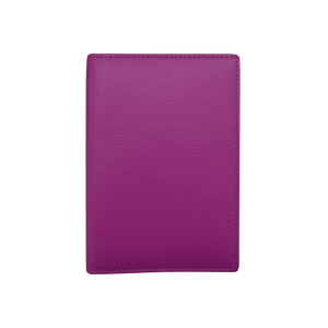 Leather RFID Passport Cover with Cards