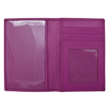 Leather RFID Passport Cover with Cards