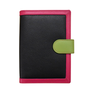 ILI Leather RFID Passport Case with Snap