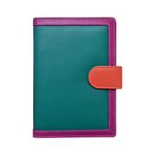 ILI Leather RFID Passport Case with Snap