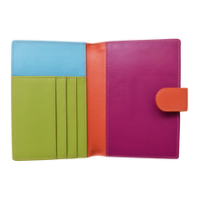 ILI Leather RFID Passport Case with Snap