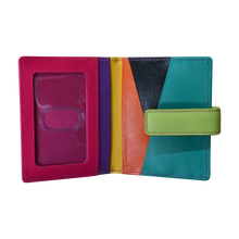 Mini Asymmetric Card Wallet w/Tab-RFID by ILI New York
