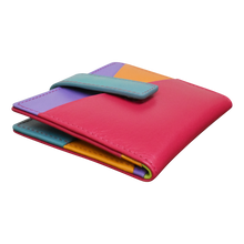 Mini Asymmetric Card Wallet w/Tab-RFID by ILI New York