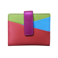Mini Asymmetric Card Wallet w/Tab-RFID by ILI New York