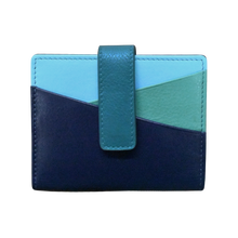 Mini Asymmetric Card Wallet w/Tab-RFID by ILI New York