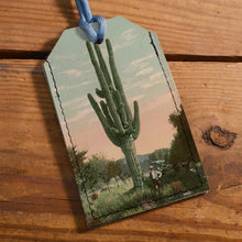 Backerton Leather Luggage Tag-Made in the USA