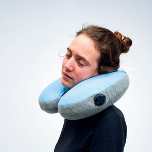 Cocoon by Design Salt: NEW Ergo U-Shaped Air-Core Neck Pillow