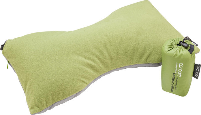 Cocoon by Design Salt:  Ultralight Lumbar AirCore Pillow