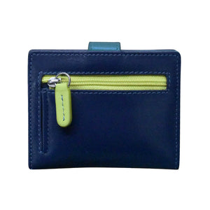 Mini Asymmetric Card Wallet w/Tab-RFID by ILI New York