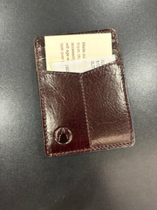 Capital Leather RFID Money Clip Card Case Front Pocket Wallet