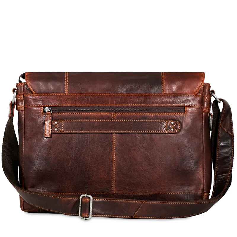 Jack George Voyager Full-Size Messenger – Groskopfs Luggage
