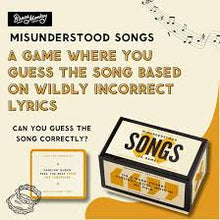 Misunderstood SONGS: A Party Game