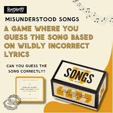 Misunderstood SONGS: A Party Game