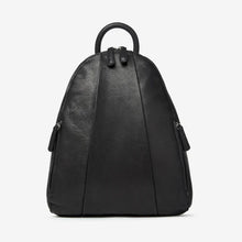 Osgoode Marley Leather Teardrop Multi Zip Backpack