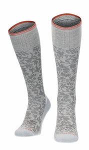 Womens Sockwell Compression Socks: Damask