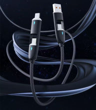 Tech Trendz 4 in 1 USBC Cable: 3 ft.