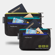 Travelon Set of 2 Currency & Passport Organizers