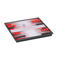 Magnetic Backgammon Set- Folding Travel 10 Inches