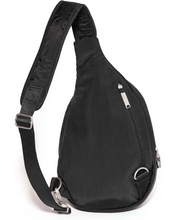 Baggallini Securtex Anti-Theft Triple Zip Sling