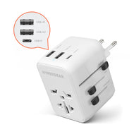 Hypercell: World Charge Universal Travel Adapter with USB-C