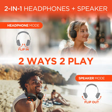 Hypergear Flip 2-in-1 Headphones + Speaker