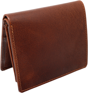 Cheyenne Extra Page ID 2-Fold Leather RFID Wallet