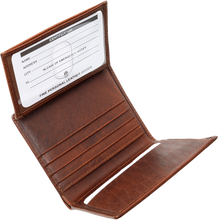 Cheyenne Extra Page ID 2-Fold Leather RFID Wallet