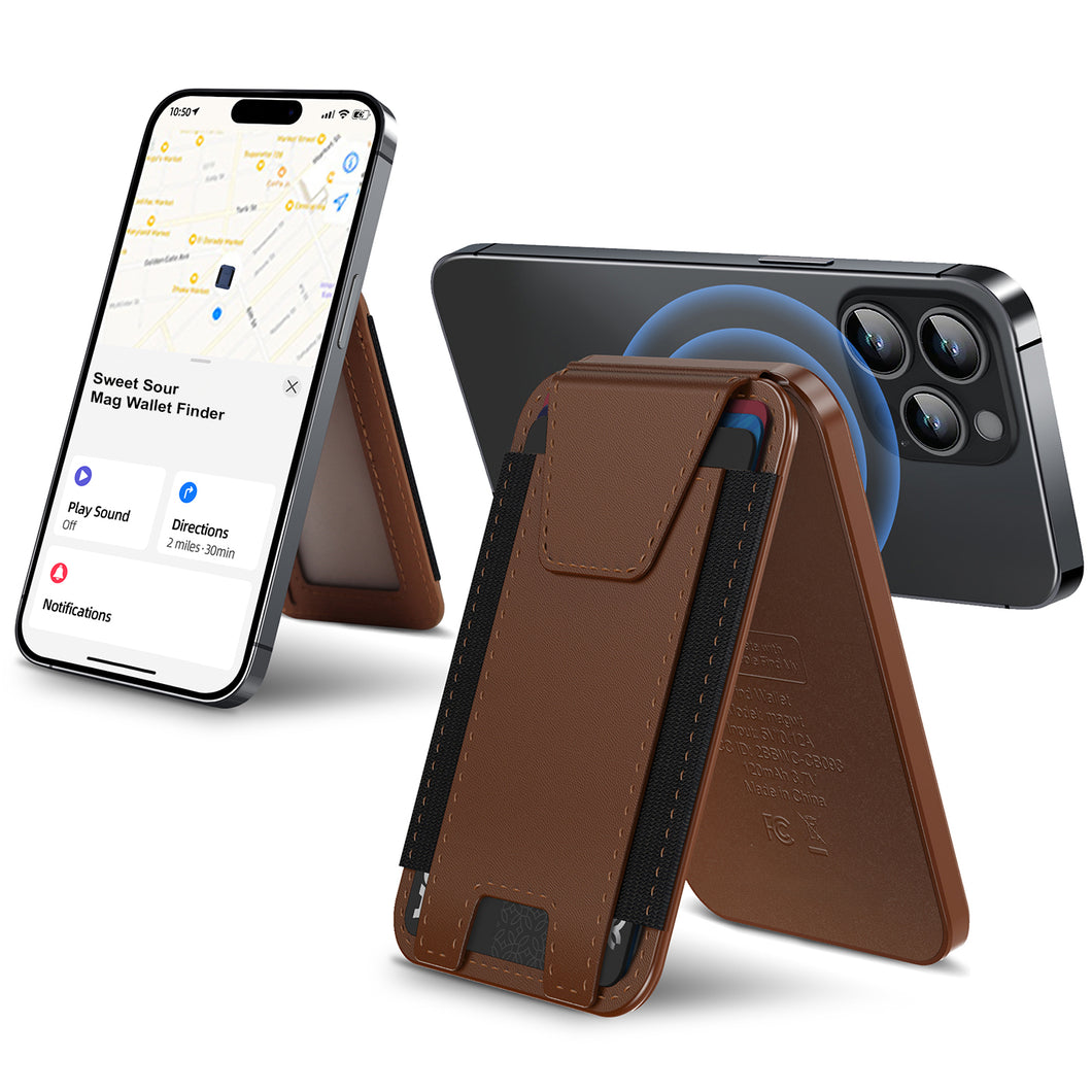 Phone Wallet with Tracking and MagSafe Technology