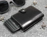 Pularys Modern Traveler Wallet with Retro 51 Pen Black