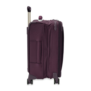 Briggs & Riley Limited Edition Plum Global 21" Carry-on Expandable Spinner