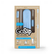GoSip Multi-Use Straws Borosilicate Glass