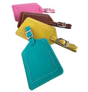Leather Luggage Tags (Set of 2)