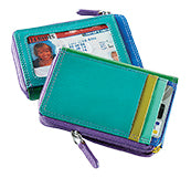 Leather RFID Card Case by ILI New York
