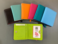 ILI New York Bi-Fold Mini Travel Wallet