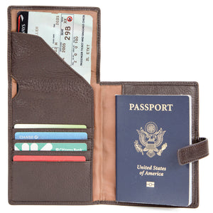 Osgoode Marley Cashmere Passport Ticket Wallet
