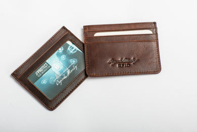 Osgoode Marley RFID Card Stack with ID Distressed Leather