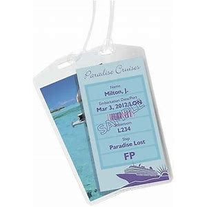 Cruise Luggage Tags - 2 pack