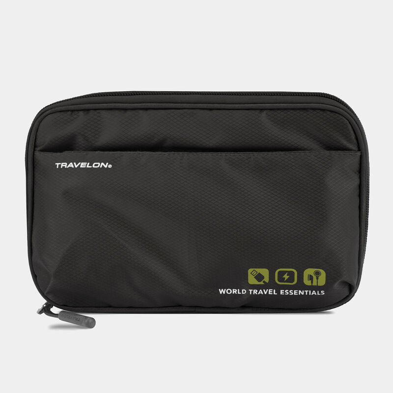 Luxuriöser Tech-Organizer Tragbare Wasserdichte Doppelte Zubehör-Tragetasche für Luxuriöser Tech-Organizer Tragbare Wasserdichte Doppelte Zubehör-Tragetasche für