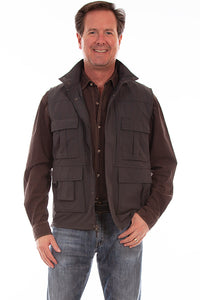 Men's Farthest North Multi Pocket Vest by Scully